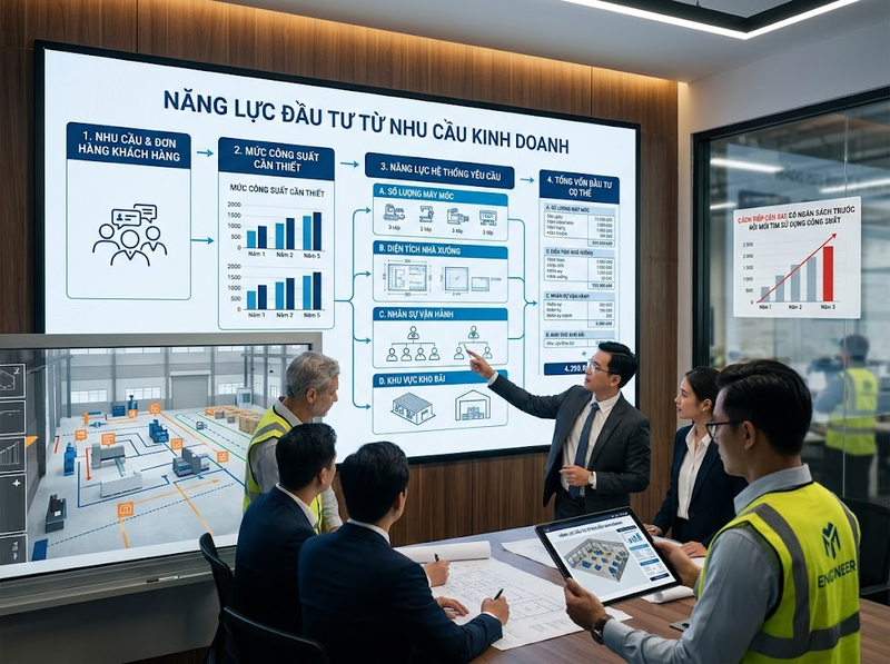 Xác định quy mô đầu tư theo nhu cầu, nguồn lực và khả năng hấp thụ